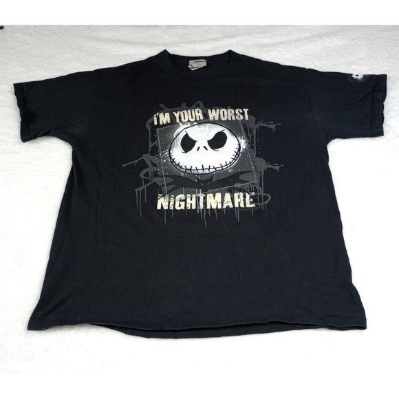 A Nightmare Before Christmas Walt Disney World Tim Burton Touchstone T-shirt XL - Picture 2 of 13